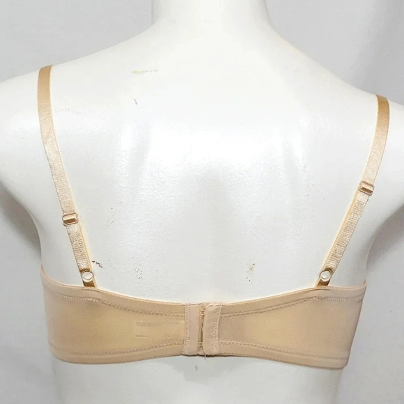 40C Maidenform 8038 8037 Sweet Nothings Full Figure T-Shirt UW Bra Nude New Wit - Picture 3 of 3